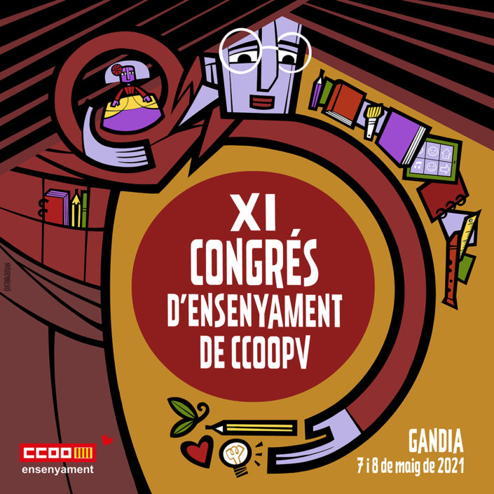 Cartell_Congres_CCOO_Vlc_Duran_Cab Cartell_congres_ccoopv